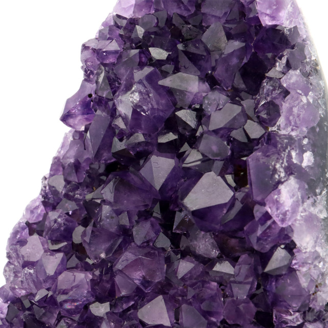 アメジスト クラスター 側面磨き AAA 紫水晶 置き物 原石 ウルグアイ産 天然石 1点物 2月 誕生石