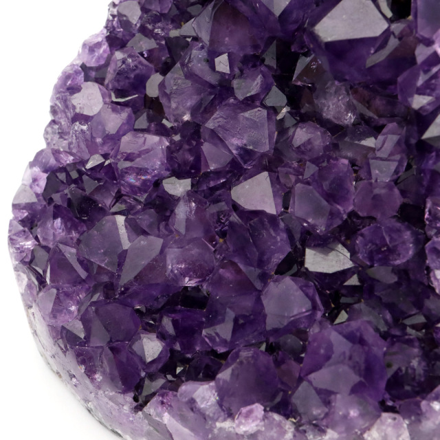 アメジスト クラスター 側面磨き AAA 紫水晶 置き物 原石 ウルグアイ産 天然石 1点物 2月 誕生石