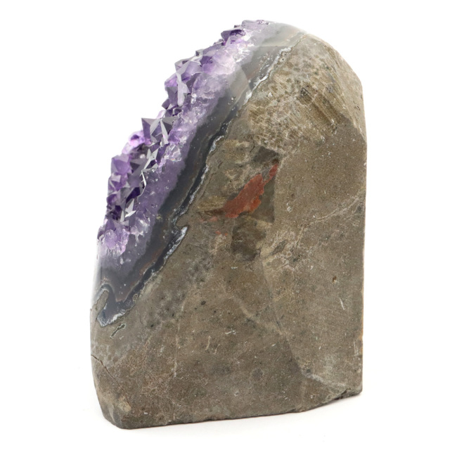 アメジスト クラスター 側面磨き AAA 紫水晶 置き物 原石 ウルグアイ産 天然石 1点物 2月 誕生石