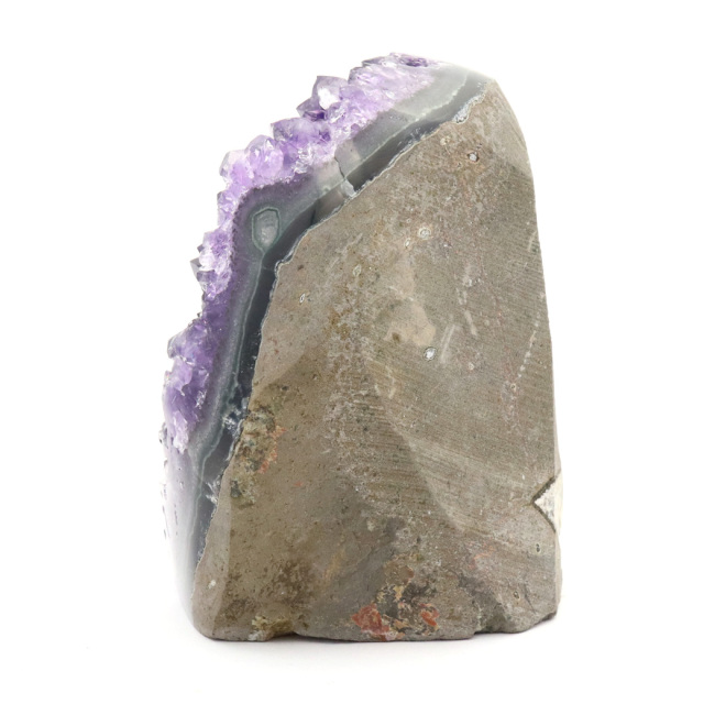 アメジスト クラスター 側面磨き AAA 紫水晶 置き物 原石 ウルグアイ産 天然石 1点物 2月 誕生石