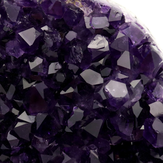 アメジスト クラスター 側面磨き AAA 紫水晶 置き物 原石 ウルグアイ産 天然石 1点物 2月 誕生石