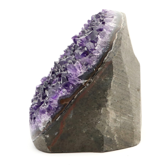 アメジスト クラスター 側面磨き AAA 紫水晶 置き物 原石 ウルグアイ産 天然石 1点物 2月 誕生石