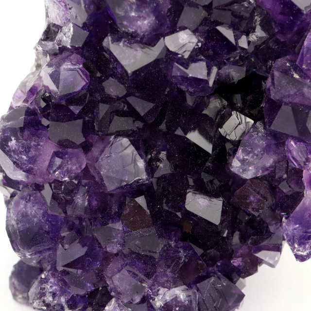 アメジスト クラスター 側面磨き AAA 紫水晶 置き物 原石 ウルグアイ産 天然石 1点物 2月 誕生石