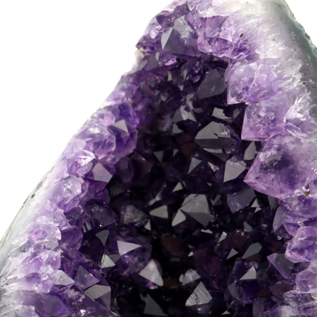 アメジスト クラスター 側面磨き AAA 紫水晶 置き物 原石 ウルグアイ産 天然石 1点物 2月 誕生石
