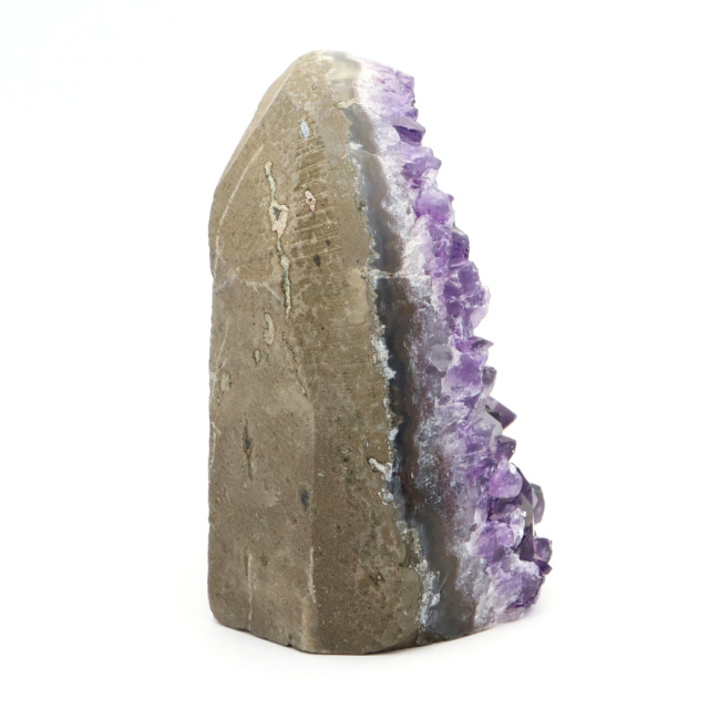 アメジスト クラスター 側面磨き AAA 紫水晶 置き物 原石 ウルグアイ産 天然石 1点物 2月 誕生石