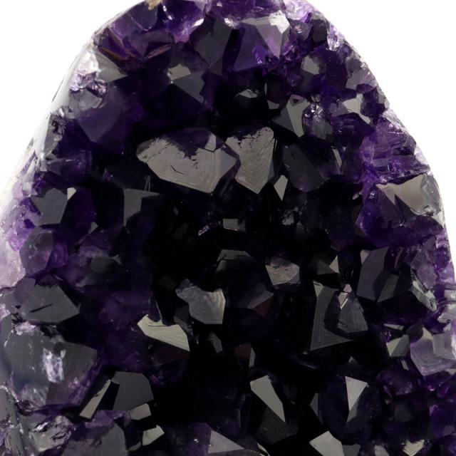 アメジスト クラスター 側面磨き AAA 紫水晶 置き物 原石 ウルグアイ産 天然石 1点物 2月 誕生石