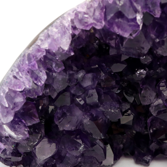 アメジスト クラスター 側面磨き AAA 紫水晶 置き物 原石 ウルグアイ産 天然石 1点物 2月 誕生石