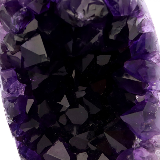 アメジスト クラスター 側面磨き 紫水晶 置き物 原石 ウルグアイ産 天然石 AAA 1点物 2月 誕生石