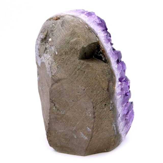 アメジスト クラスター 側面磨き 紫水晶 置き物 原石 ウルグアイ産 天然石 AAA 1点物 2月 誕生石