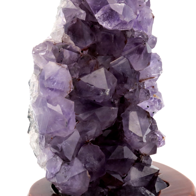 アメジスト クラスター 原石 1点物 台付き ブラジル産 Amethyst 天然石 紫水晶 置き物 置物 2月 誕生石 癒し グッズ