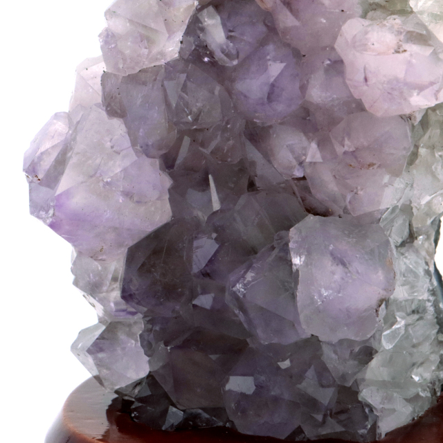 アメジスト クラスター 原石 1点物 台付き ブラジル産 Amethyst 天然石 紫水晶 置き物 置物 2月 誕生石 癒し グッズ