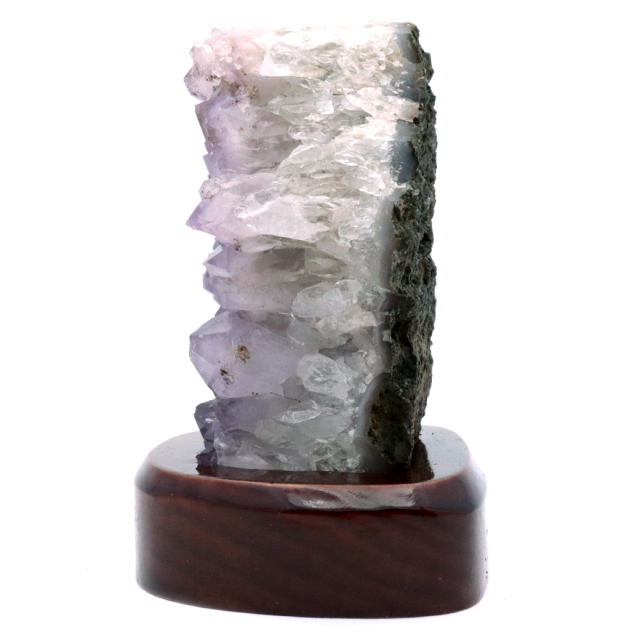 アメジスト クラスター 原石 1点物 台付き ブラジル産 Amethyst 天然石 紫水晶 置き物 置物 2月 誕生石 癒し グッズ