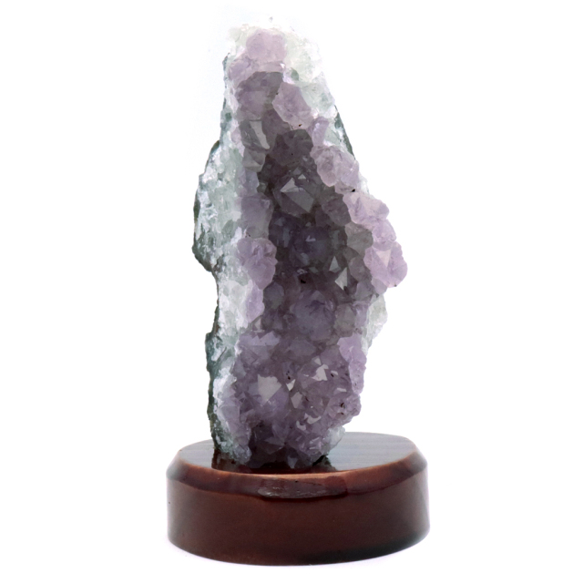 アメジスト クラスター 原石 1点物 台付き ブラジル産 Amethyst 天然石 紫水晶 置き物 置物 2月 誕生石 癒し グッズ