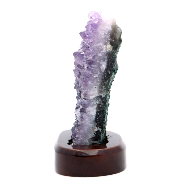 アメジスト クラスター 原石 1点物 台付き ブラジル産 Amethyst 天然石 紫水晶 置き物 置物 2月 誕生石 癒し グッズ