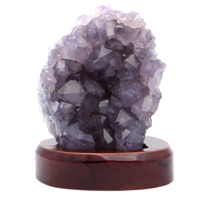 アメジスト クラスター 原石 1点物 台付き ブラジル産 Amethyst 天然石 紫水晶 置き物 置物 2月 誕生石 癒し グッズ