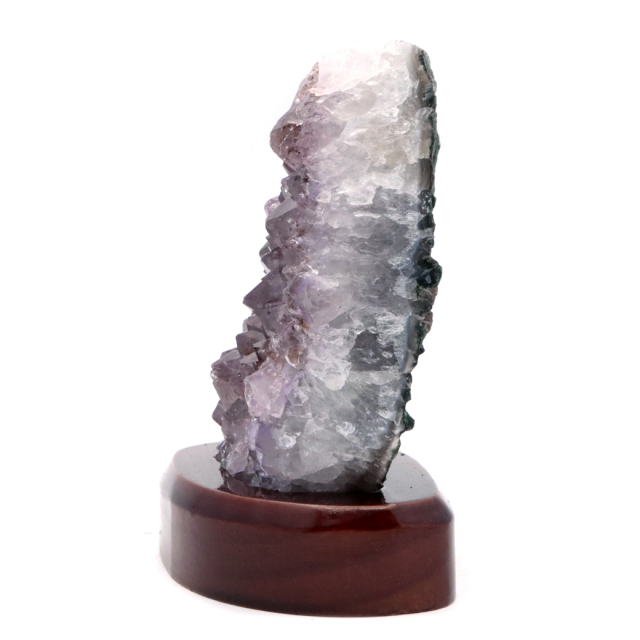 アメジスト クラスター 原石 1点物 台付き ブラジル産 Amethyst 天然石 紫水晶 置き物 置物 2月 誕生石 癒し グッズ