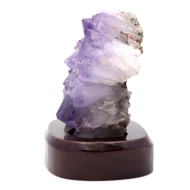 アメジスト クラスター 原石 1点物 台付き ブラジル産 Amethyst 天然石 紫水晶 置き物 置物 2月 誕生石 癒し グッズ