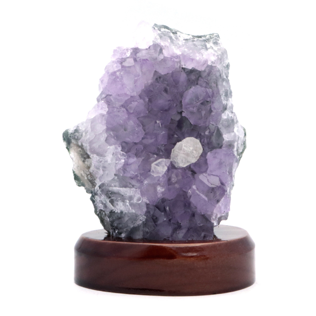 アメジスト クラスター 原石 1点物 台付き ブラジル産 Amethyst 天然石 紫水晶 置き物 置物 2月 誕生石 癒し グッズ
