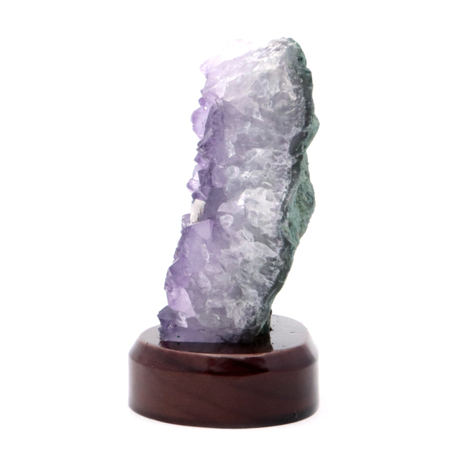 アメジスト クラスター 原石 1点物 台付き ブラジル産 Amethyst 天然石 紫水晶 置き物 置物 2月 誕生石 癒し グッズ