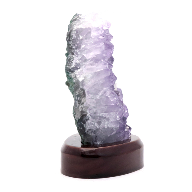 アメジスト クラスター 原石 1点物 台付き ブラジル産 Amethyst 天然石 紫水晶 置き物 置物 2月 誕生石 癒し グッズ