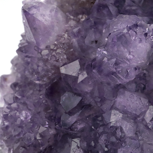 アメジスト クラスター 原石 1点物 台付き ブラジル産 Amethyst 天然石 紫水晶 置き物 置物 2月 誕生石 癒し グッズ