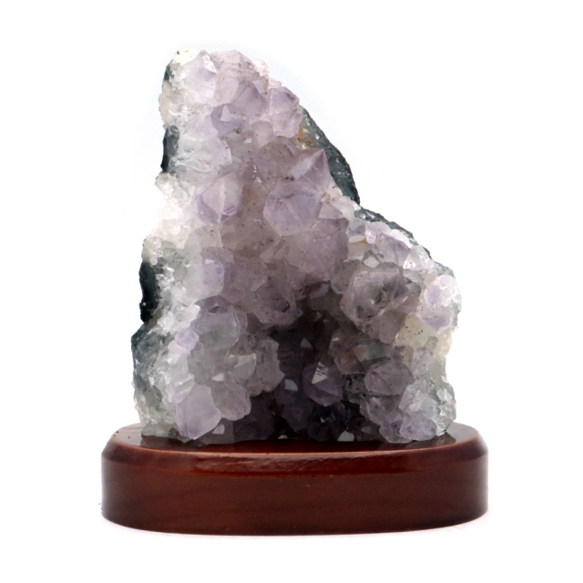 アメジスト クラスター 原石 1点物 台付き ブラジル産 Amethyst 天然石 紫水晶 置き物 置物 2月 誕生石 癒し グッズ