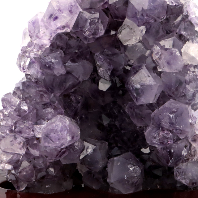 アメジスト クラスター 原石 1点物 台付き ブラジル産 Amethyst 天然石 紫水晶 置き物 置物 2月 誕生石 癒し グッズ