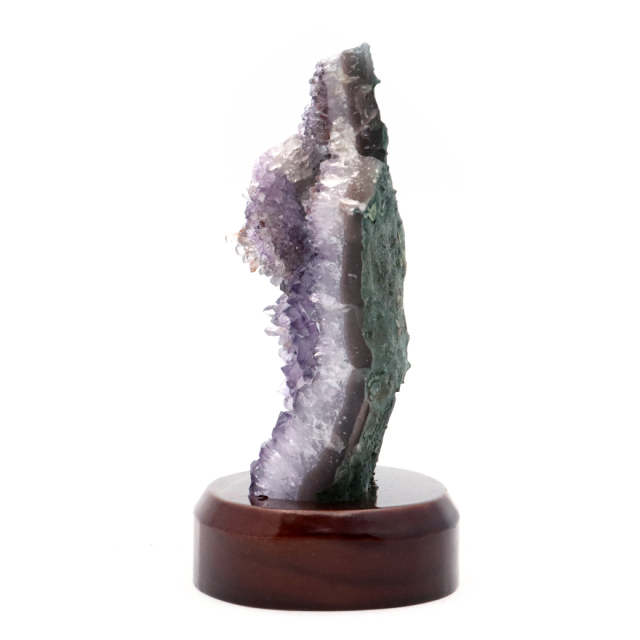 アメジスト クラスター 原石 1点物 台付き 357g ブラジル産 Amethyst