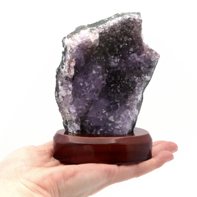 アメジスト クラスター 原石 1点物 台付き 357g ブラジル産 Amethyst アメジスト クラスター 原石 1点物 台付き 357g ブラジル産 Amethyst