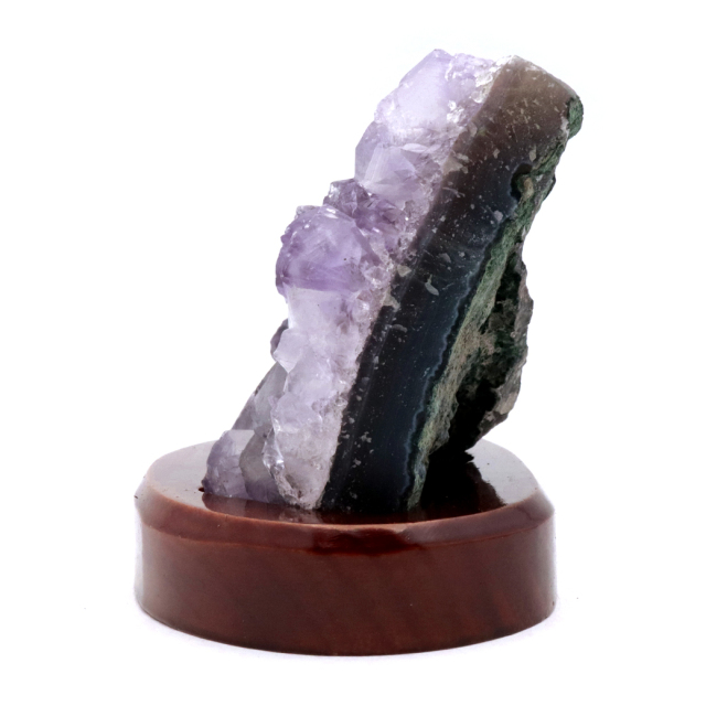 アメジスト クラスター 原石 1点物 台付き 509g ブラジル産 Amethyst