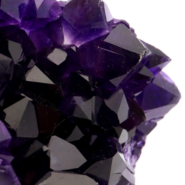 アメジスト クラスター 側面磨き 紫水晶 置き物 原石 ウルグアイ産 天然石 AAA 1点物 2月 誕生石