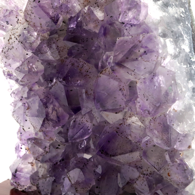 アメジスト クラスター 原石 1点物 台付き ブラジル産 Amethyst 天然石 紫水晶 置き物 置物 2月 誕生石 癒し グッズ