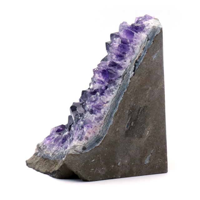 アメジスト クラスター 底切り AAA ドゥルーザ 紫水晶 置き物 原石 ウルグアイ産 天然石 1点物 2月 誕生石 天然石 amethyst