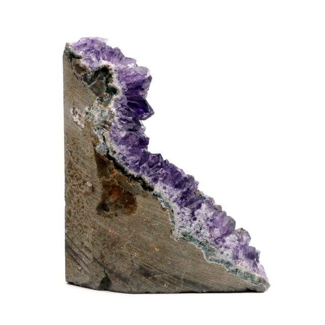 アメジスト クラスター 底切り AAA ドゥルーザ 紫水晶 置き物 原石 ウルグアイ産 天然石 1点物 2月 誕生石 天然石 amethyst