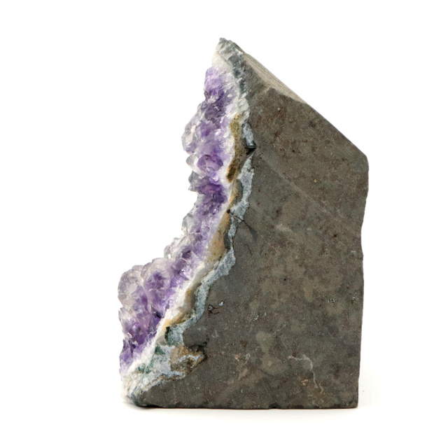 アメジスト クラスター 底切り AAA ドゥルーザ 紫水晶 置き物 原石 ウルグアイ産 天然石 1点物 2月 誕生石 天然石 amethyst