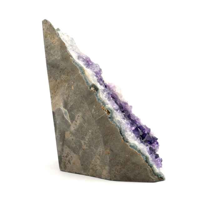 アメジスト クラスター 底切り AAA ドゥルーザ 紫水晶 置き物 原石 ウルグアイ産 天然石 1点物 2月 誕生石 天然石 amethyst