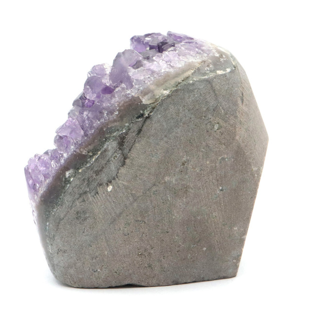 アメジスト クラスター 側面磨き AAA ドゥルーザ 紫水晶 置き物 原石 ウルグアイ産 天然石 1点物 2月 誕生石