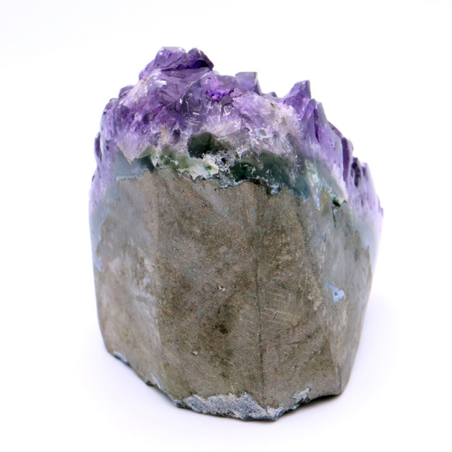 アメジスト クラスター 側面磨き 紫水晶 置き物 原石 ウルグアイ産 天然石 AAA 1点物 2月 誕生石