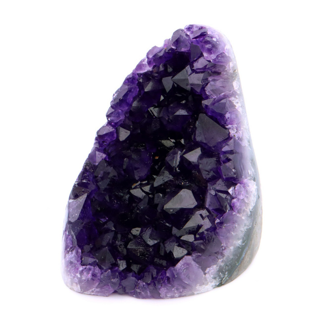 アメジスト クラスター 側面磨き 紫水晶 置き物 原石 ウルグアイ産 天然石 AAA 1点物 2月 誕生石