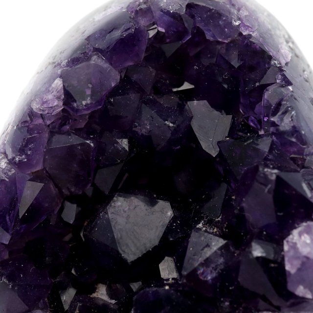 アメジスト クラスター 側面磨き AAA ドゥルーザ 紫水晶 置き物 原石 ウルグアイ産 天然石 1点物 2月 誕生石 天然石 amethyst