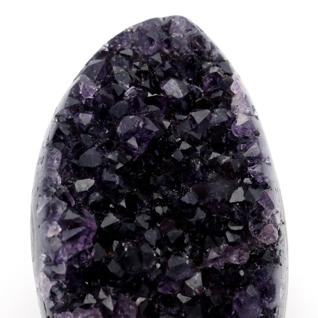 アメジスト クラスター 側面磨き AAA ドゥルーザ 紫水晶 置き物 原石 ウルグアイ産 天然石 1点物 2月 誕生石 天然石 amethyst