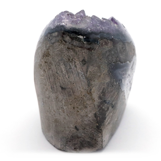 アメジスト クラスター 側面磨き AAA ドゥルーザ 紫水晶 置き物 原石 ウルグアイ産 天然石 1点物 2月 誕生石 天然石 amethyst