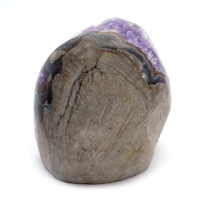 アメジスト クラスター 側面磨き AAA ドゥルーザ 紫水晶 置き物 原石 ウルグアイ産 天然石 1点物 2月 誕生石 天然石 amethyst
