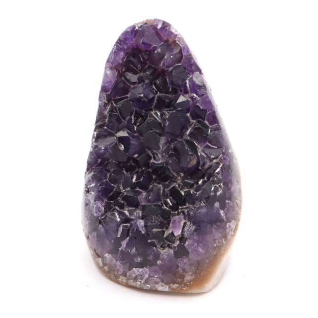 アメジスト クラスター 側面磨き AAA ドゥルーザ 紫水晶 置き物 原石 ウルグアイ産 天然石 1点物 2月 誕生石 天然石 amethyst