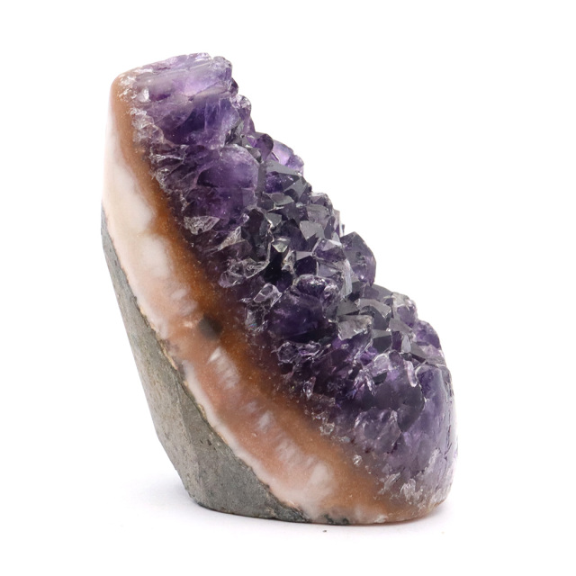 アメジスト クラスター 側面磨き AAA ドゥルーザ 紫水晶 置き物 原石 ウルグアイ産 天然石 1点物 2月 誕生石 天然石 amethyst