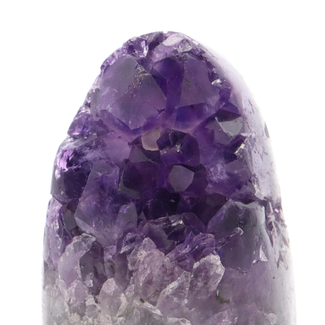 アメジスト クラスター 側面磨き AAA ドゥルーザ 紫水晶 置き物 原石 ウルグアイ産 天然石 1点物 2月 誕生石 天然石 amethyst