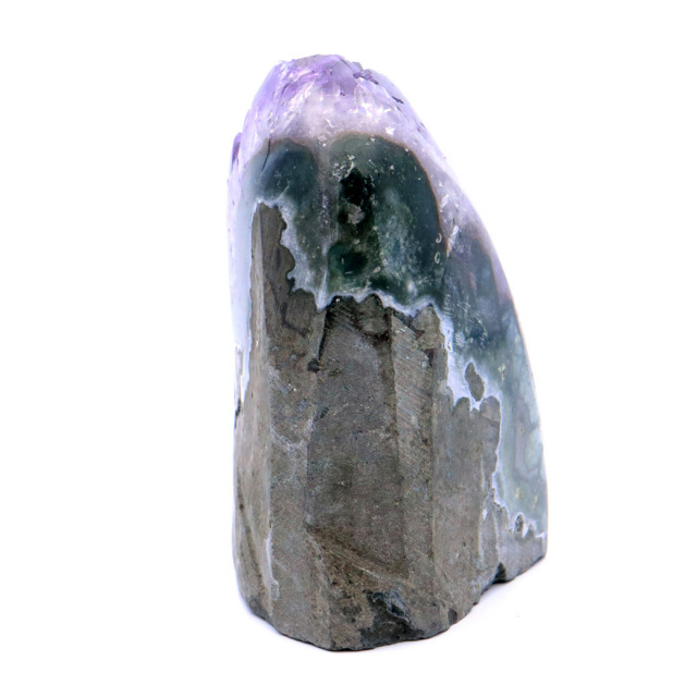 アメジスト クラスター 側面磨き 紫水晶 置き物 原石 ウルグアイ産 天然石 AAA 1点物 2月 誕生石