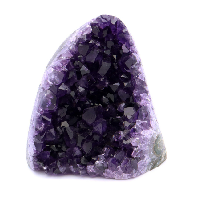 アメジスト クラスター 側面磨き 紫水晶 置き物 原石 ウルグアイ産 天然石 AAA 1点物 2月 誕生石
