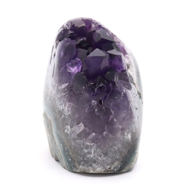 アメジスト クラスター 側面磨き AAA ドゥルーザ 紫水晶 置き物 原石 ウルグアイ産 天然石 1点物 2月 誕生石 天然石 amethyst