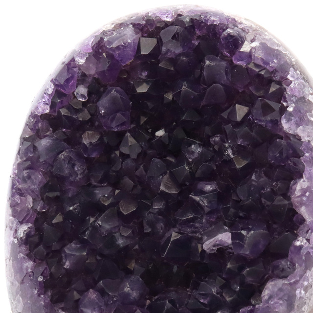 アメジスト クラスター 側面磨き AAA ドゥルーザ 紫水晶 置き物 原石 ウルグアイ産 天然石 1点物 2月 誕生石 天然石 amethyst